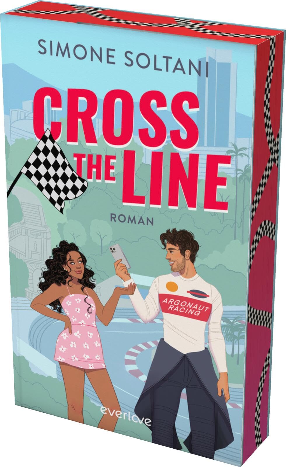 Simone Soltani - Cross the Line – Auf der Rennstrecke kämpft er um den Sieg, im Leben um ihr Herz (Racing Hearts 1): Roman Mit limitiertem Farbschnitt Wunderschöne ... mit Sunshine Charakteren (Willow & Dev) - Preis vom 18.10.2026 19:22:15 h