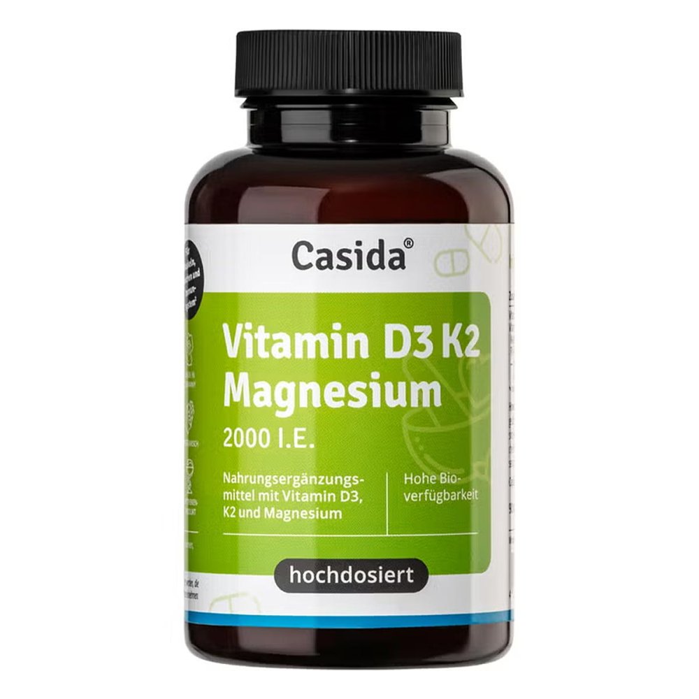 Casida GmbH Vitamin D3 K2 Magnesium 2000 I.e. Kapseln 18704368