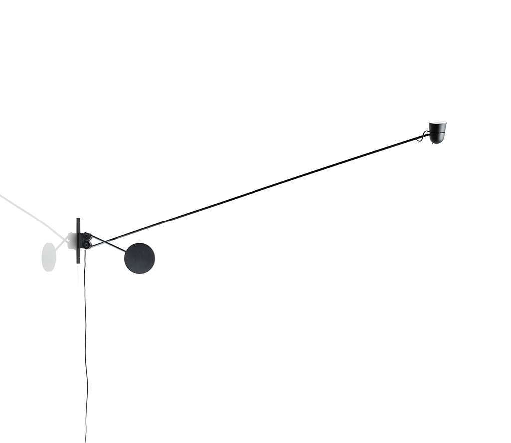 Luceplan Counterbalance Wandleuchte (schwarz) schwarz 1D73N0000001