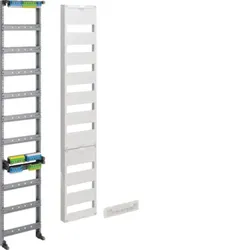 HAGER Verteilerfeld 9x12TE 250x1350x45mm ZU59KS mit Ausschn mit N-PE-Klemm mit Abdeckung