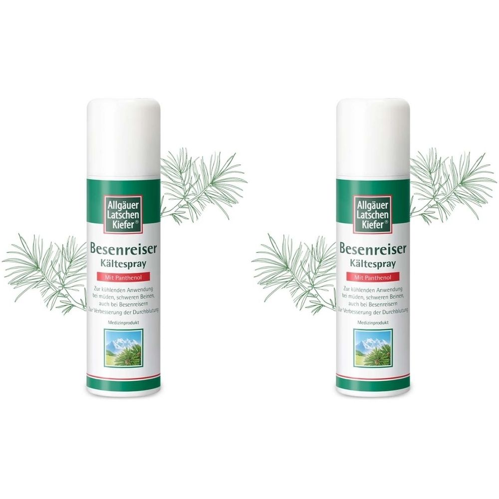 Allgäuer Latschenk. Besenreiser Kältespray 2x 2x150 ml Spray