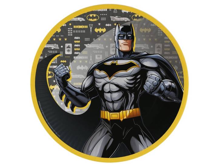 Amscan by Riethmuller - Riethmüller - Borden (papier) -Batman - (8 stuks)