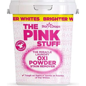 ThePinkStuff Fleckenentferner Oxi Powder, Pulver, gegen alle Flecken, für weiße Wäsche, mit Sauerstoff, 1 kg