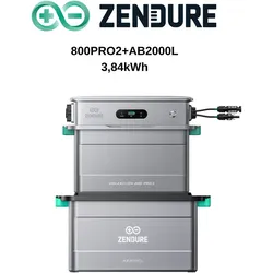 Zendure SolarFlow 800 Pro 2 und AB2000L Erweiterungsakku - Zendure 800Pro 2+3xAB2000L