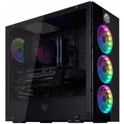 One IN04 (1000 GB, 32 GB, Intel Core i5-14600K, GeForce RTX 5070), PC, Schwarz