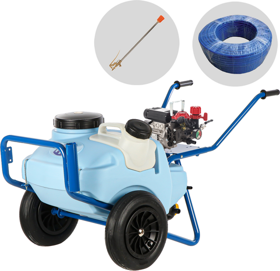 Annovi Reverberi CAR 90/H + AR 252 EM  Wagen mit Tank und Elektropumpe