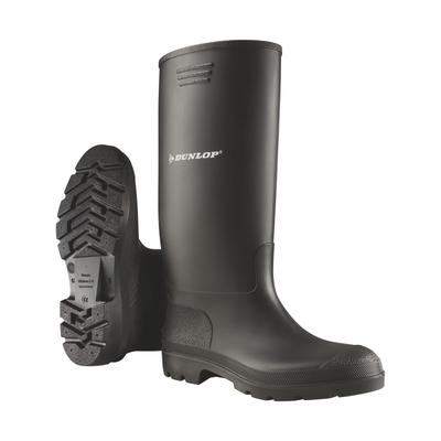 Gummistiefel DUNLOP "Pricemastor", Damen, Gr. 40, schwarz, Obermaterial: 100% PVC PVC., Schuhe Gummistiefel