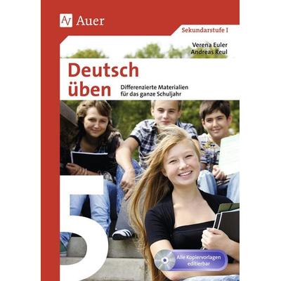 Deutsch üben Klasse 5, Set von Verena Euler,Andreas Reul, Auer Verlag in der AAP Lehrerwelt GmbH, 978-3-403-06728-3