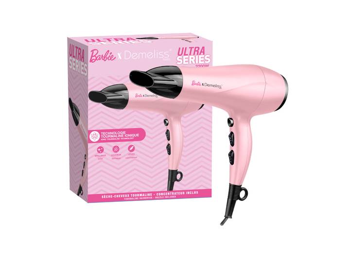 Sèche cheveux Collection Barbie DEMELISS