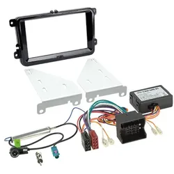  Volkswagen 2-DIN Kit 4 Klavierlack 