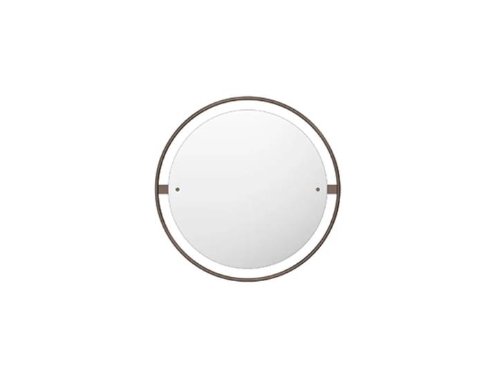 Audo Copenhagen Miroir Nimbus bronzed brass, ø 60