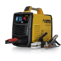Professionelles Inverter-Schweißgerät MMA WIG 200 Ampere Schweißen Ø 1,6 bis 4 mm Luxuskoffer VITO