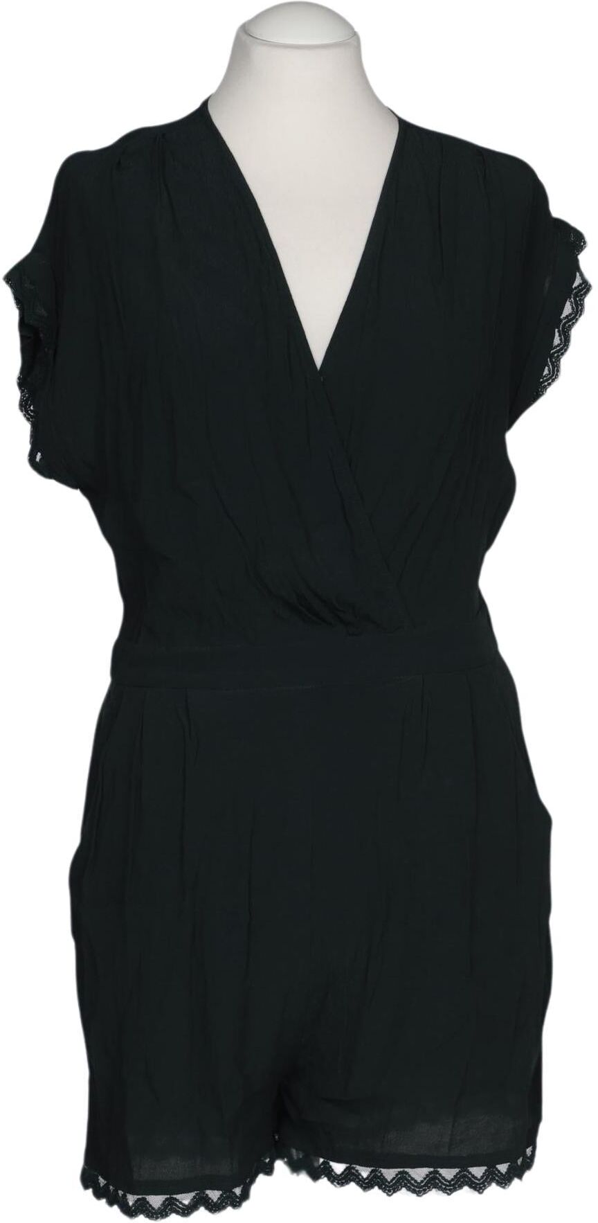 NAF NAF Damen Overall oder Jumpsuit, Grün, Gr. EU 42, kein / Etikett - Second Hand
