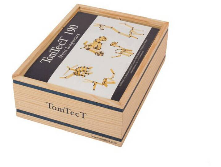 Kapla TomTecT Konstruktions-Baukasten 190 Stück