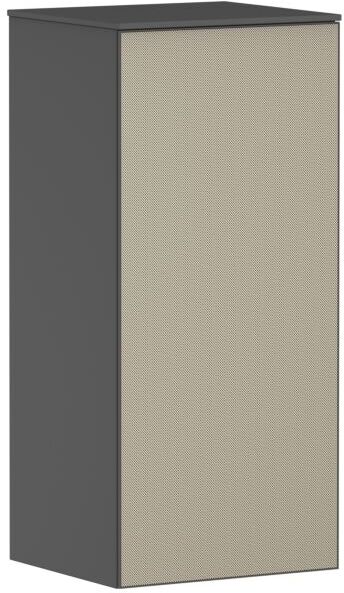 Hansgrohe Xevolos E Halbhochschrank 54214390 400x360x890mm, links, schiefergrau matt, bronze Struktur