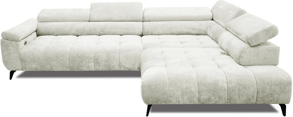 17 Stories Temecia 3 Seater Corner Sofa White 80cm H X 220cm W X 220cm D