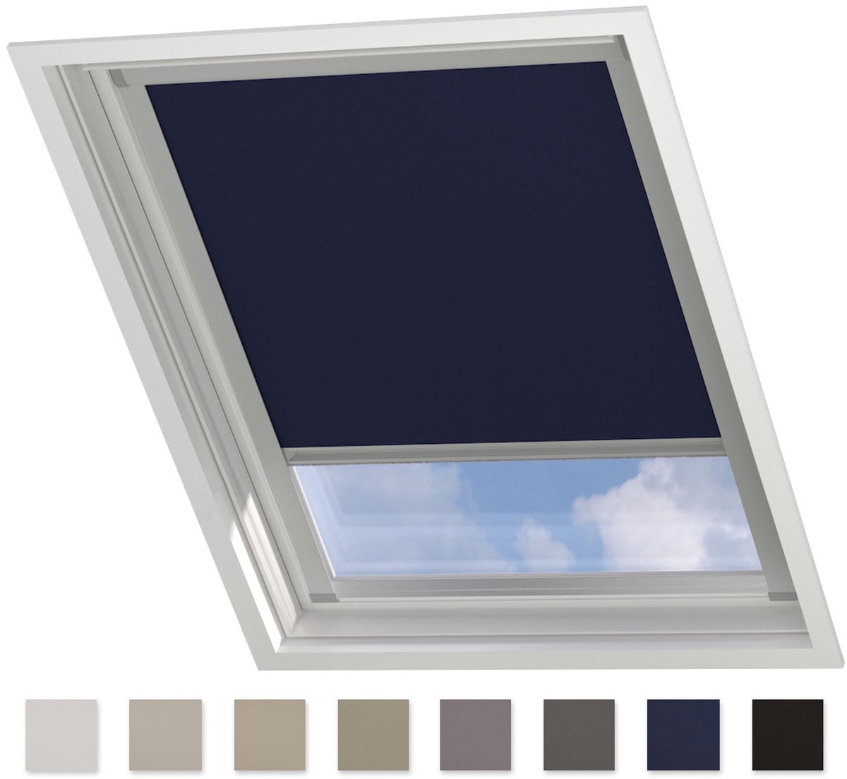 Velux Dakraam Rolgordijn Trend Verduisterend - Dark Blue - C02