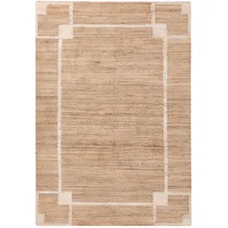 TEPPICH Hellbeige 160/230 cm Jute Gondia
