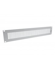 InLine Rack-Blindabdeckungsplatte Grau RAL 7035 2U 48,3 cm 19" (19111I)
