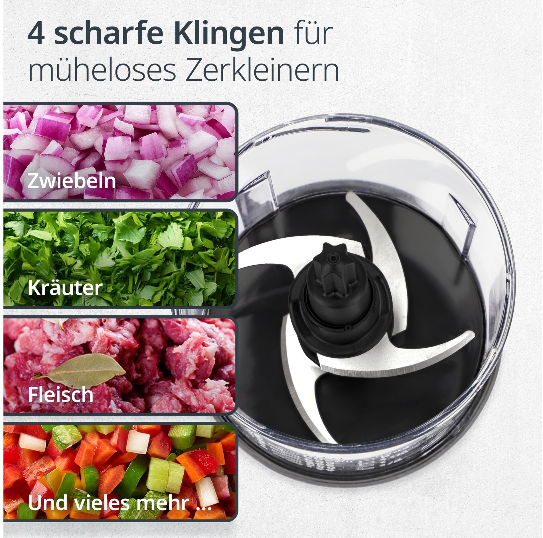 ADE Zerkleinerer "Elektrisch KG2401-1 400W 500 l", schwarz, Zerkleinerer, Zerkleinerer schwarz Einheitsgröße
