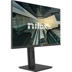 Nilox MONITOR 27 IPS 120 HZ FHD (1920 x 1080 Pixel, 27"), Monitor, Schwarz