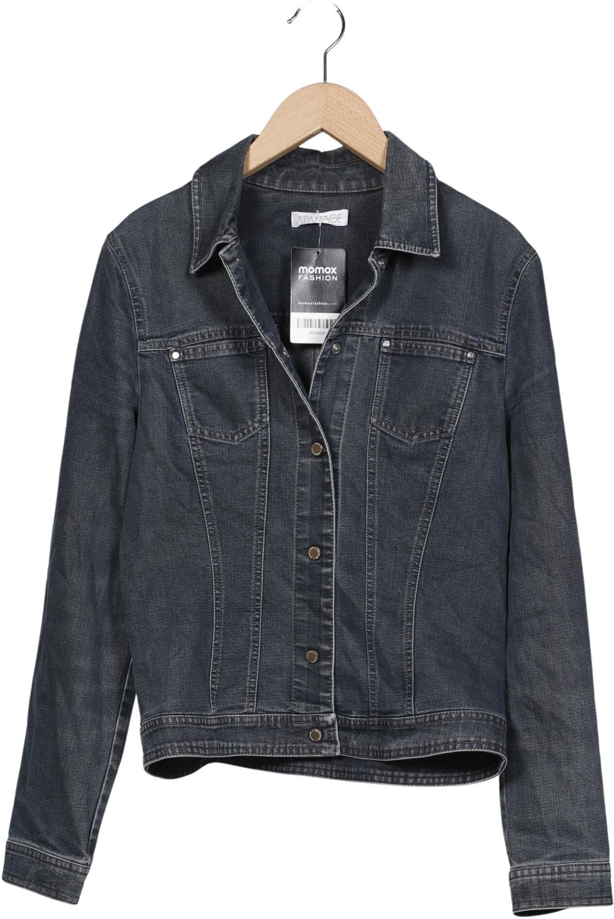 Apanage Damen Jacke, Blau, Gr. EU 34, Synthetik / Baumwolle - Second Hand