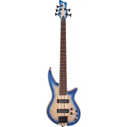 Jackson Pro Series Spectra V NT Blue Burst - E-Bass