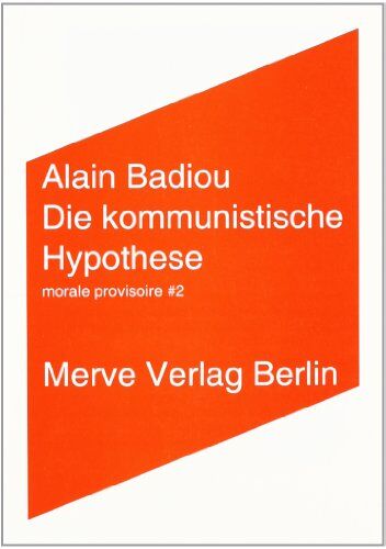Alain Badiou - Die kommunistische Hypothese - Preis vom 02.10.2026 23:42:20 h