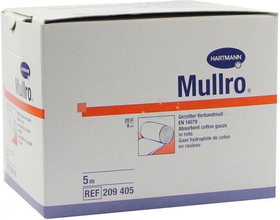 Mullro Verbandmull 10 cmx5 m gerollt