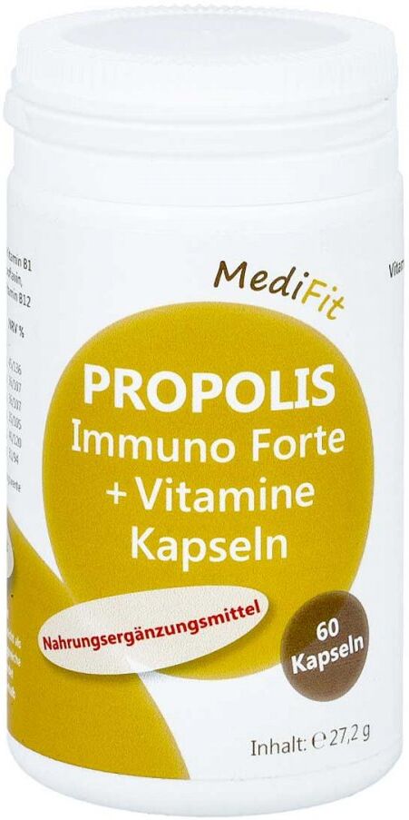 Propolis Immuno Forte + Vitamine Kapseln Medifit