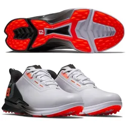 Footjoy Fuel Herren Golfschuh weiss/schwarz/pink
