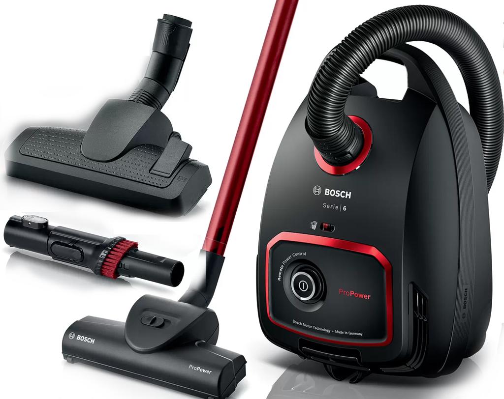 Bosch ProPower BGL6POW2 Staubsauger mit HEPA-Filter und Fernbedienung
