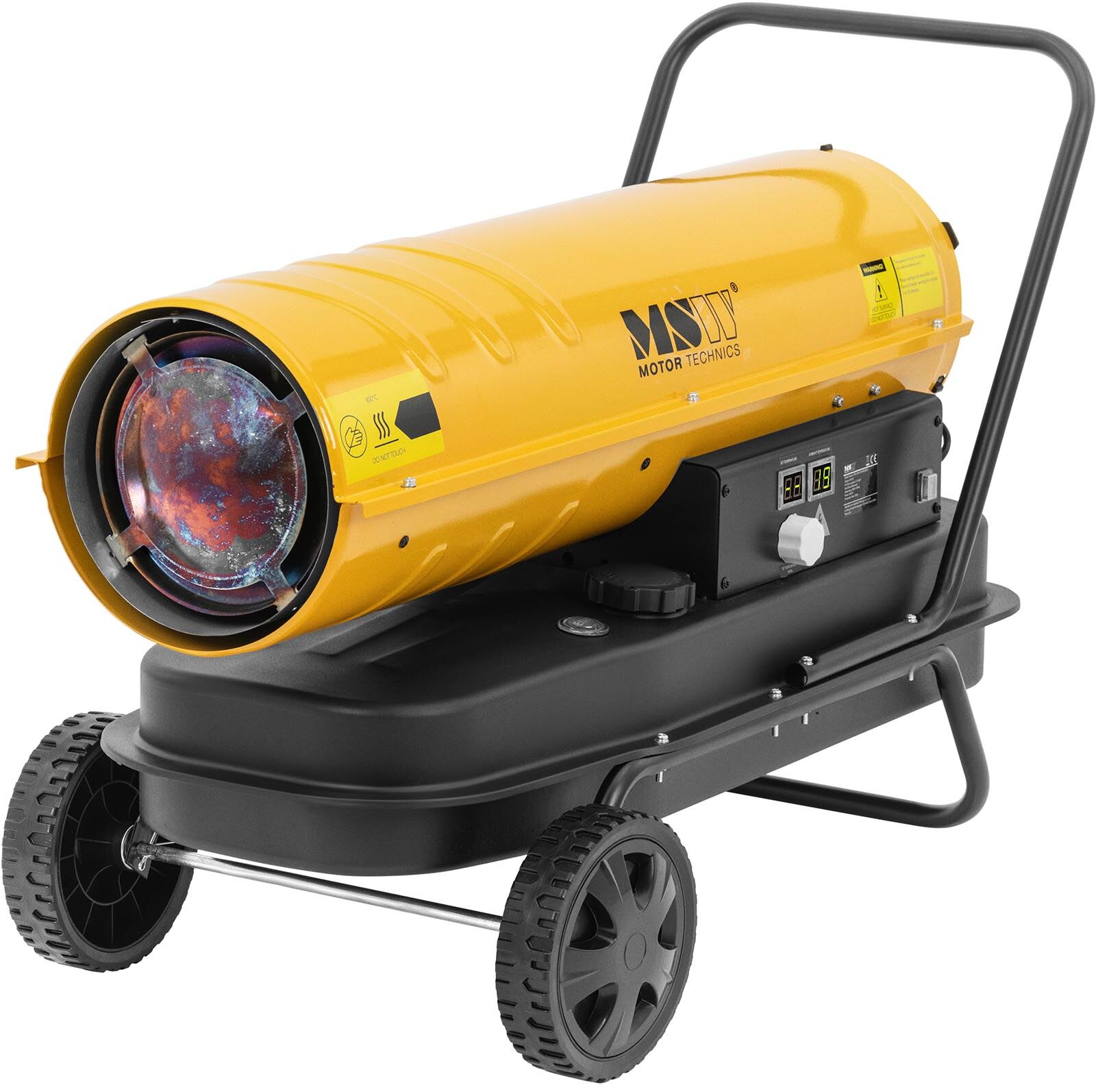 MSW Diesel Heater with Wheels - 30 kW - 38 l - ECO series MSW-DH-POWER30000