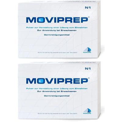 Moviprep Pulver z.Herst.e.Lösung z.Einnehmen 2x 2x1 St zur Herstellung einer Lösung zum Einnehmen