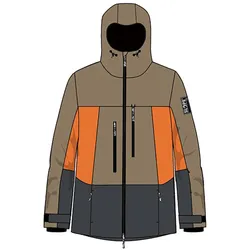 SLOPE Tuscon Insulated Skijacke Kinder 3142 - petrified oak 14 (164)