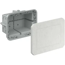 KAISER 1298-37 Betonbau, Universal-Einbaugehäuse, mit Mineralfaserplatte 258x188x135 mm 129837  - 10 Stück