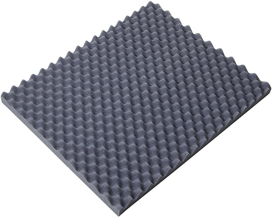 Noppenschaumplatte, Materialstärke 40 mm, LxB 500 x 400 mm, VE 26 Stk ratioform