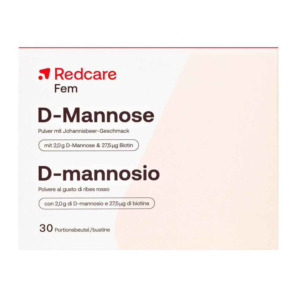 D-Mannose Redcare Pulver Sachets 30x5 g