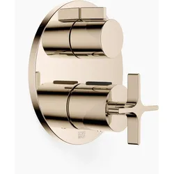 Dornbracht VAIA UP-Thermostat mit Einweg-Mengenregulierung, 36425809-47, Farbe: Champagne