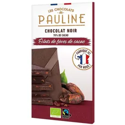 Dark Chocolate 70% Cacao Nibs 80g
