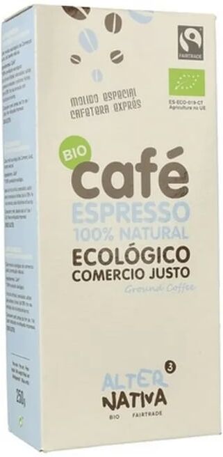 Alternativa3 Café Espresso Moído Bio 250g