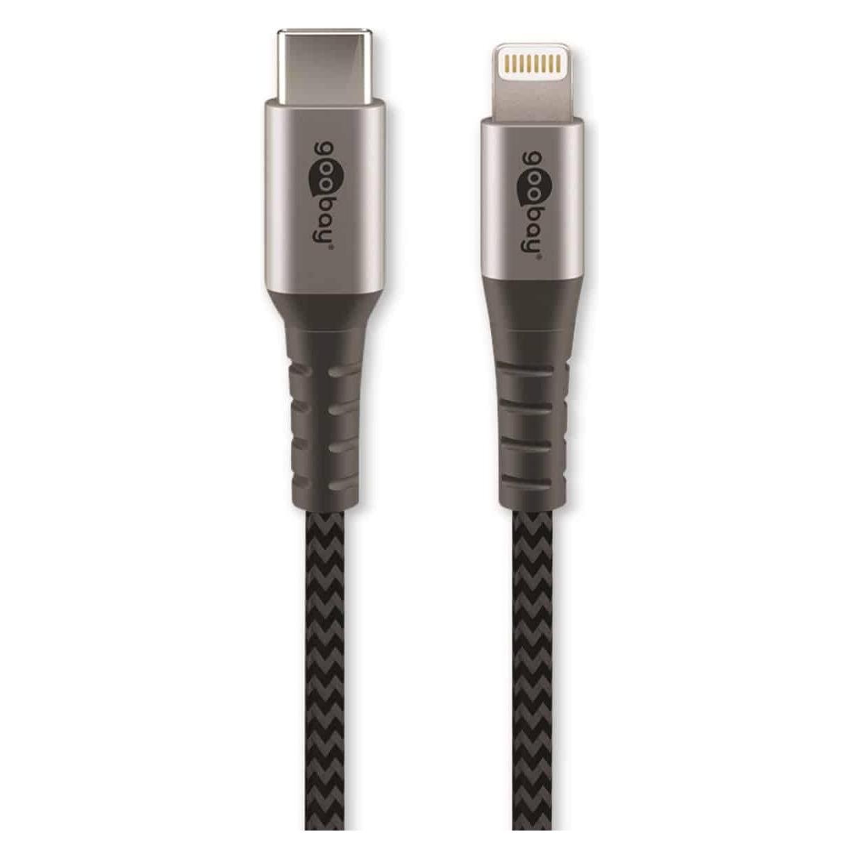 Goobay USB C - Lightning (0.50 m, USB 2.0, 60 W) (49270)