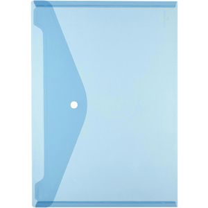 Herlitz Dokumententasche 10657948, easy orga, A4, blau, für 200 Blatt, 6 Stück