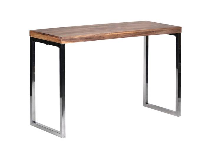 Mid.you Konsolentisch, Akazie, Holz, Akazie, massiv, rechteckig, Kufe, 45x76x120 cm, einfacher Aufbau, Holzmöbel, Holztische, Konsolentische Holz