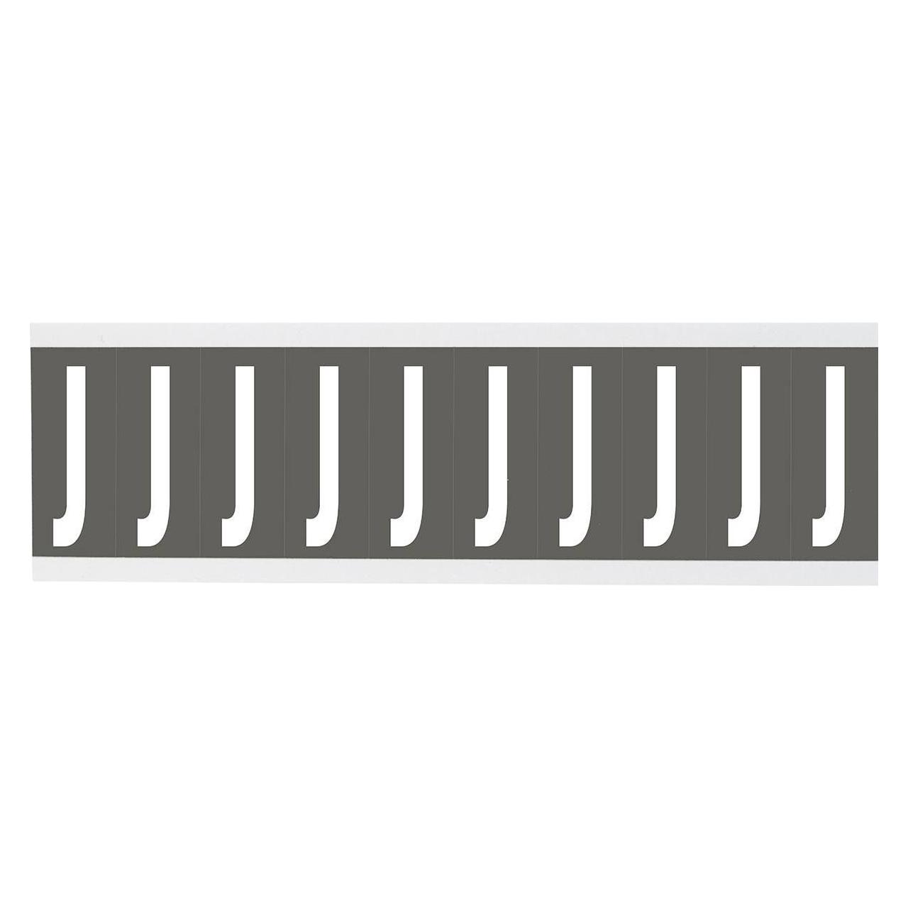 Brady CNL1 Series Etiketten mit Zahlen und Buchstaben (CNL1GR J)