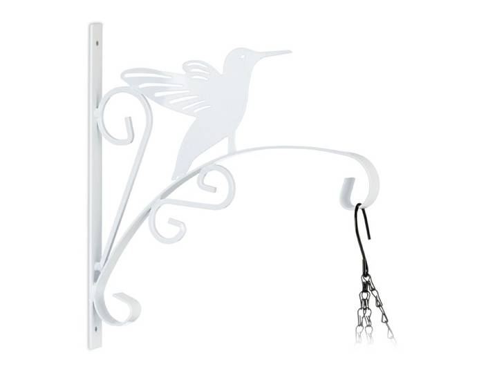 Relaxdays Blumenampelhalterung mit Vogelmotiv