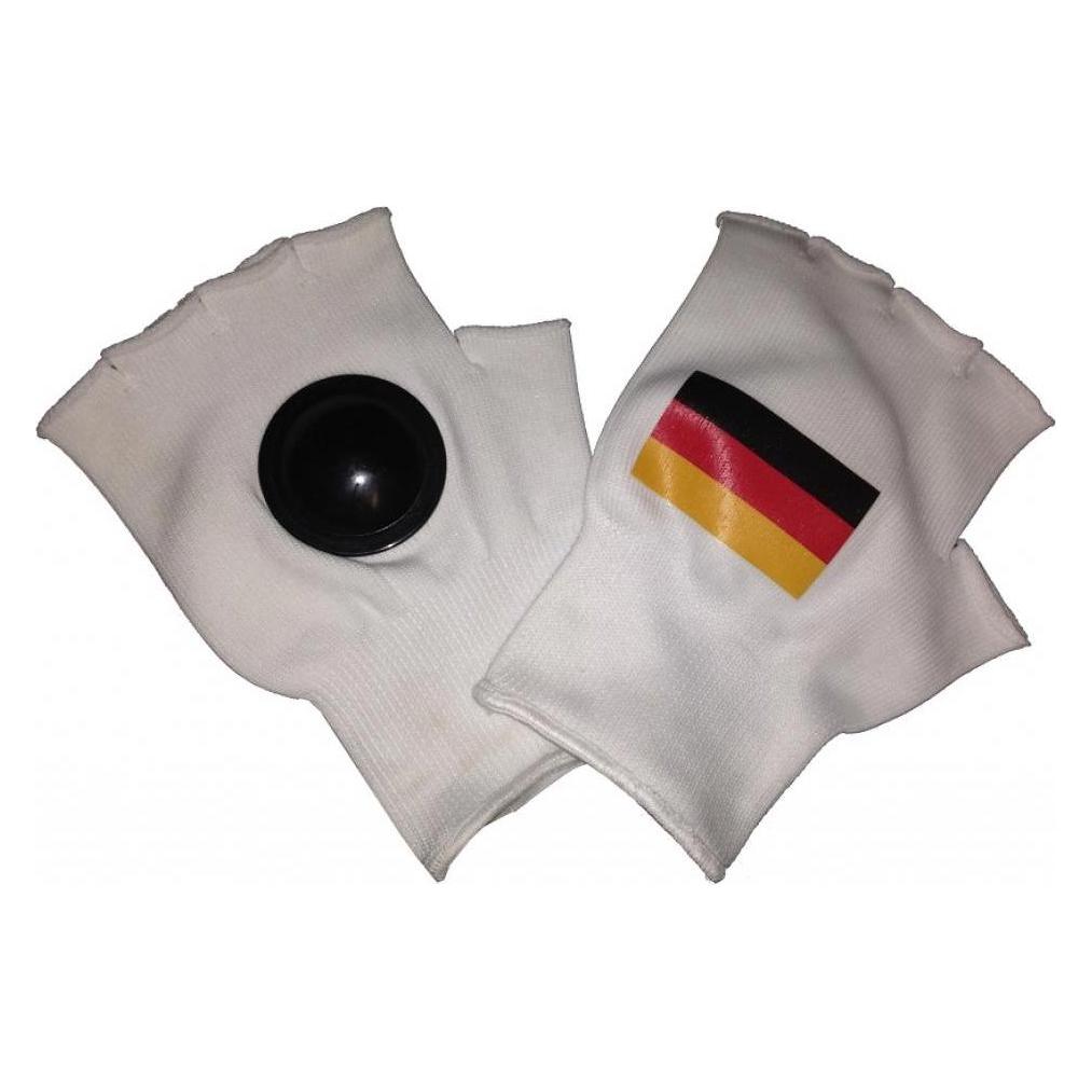 trends4cents Clip-Clappers Klatsch Handschuhe mit Deutschland Fahne Gr. Uni Fanartikel mit Fahne (32199563)