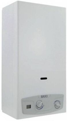 Baxi Chauffe-eau à Gaz à Chambre Ouverte Acquaprojet Blue 11i GPL Lo NOx