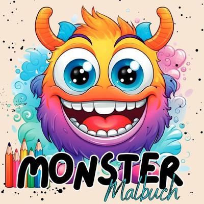 Monster Malbuch ab 4 Jahren, Taschenbuch von Lucy´s Tier Malbücher, Epubli, 978-3-7584-4479-1