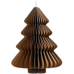 Decoris, Weihnachtsfiguren, Baum braun 20cm